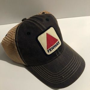 NWOT Fenway Patch "Dirty Water" Mesh Trucker Navy Hat